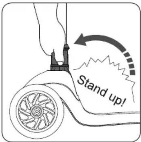 SereneLife SLKSC15BL - Folding-Sliding Mode - 2