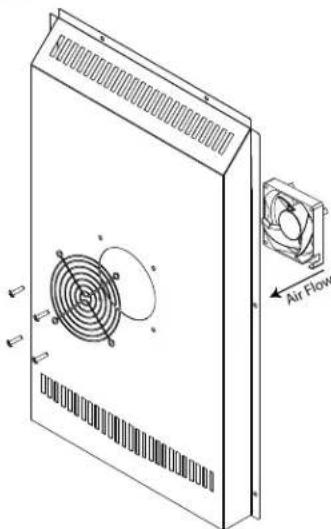 U-Line UHRE524-IS81A - Evaporator Fan Replacement - 2