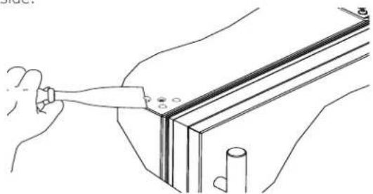 U-Line UHFZ124-SS01B - Remove arrow clips or screws: - 1