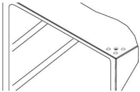 U-Line UHFZ124-SS01B - Remove top hinge and door: - 2