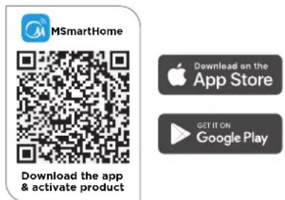 MIDEA MFCA26VA-W - Download and install app - 1