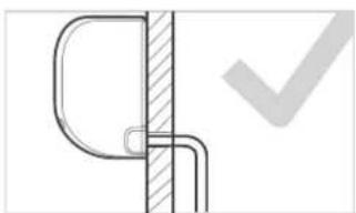 MIDEA MFCA35VA-N - NOTE ON DRAIN HOSE PLACEMENT - 1