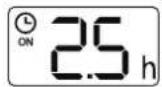 MIDEA MFCA35VA-N - TIMER ON setting - 5