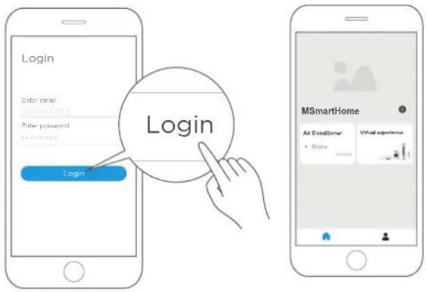 MIDEA MFCA35VA-N - How to use APP - 1