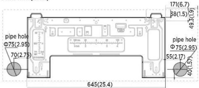 MIDEA MFCA35VA-N - THE OXYGEN FRESH AIR PIPE SIZE - 1
