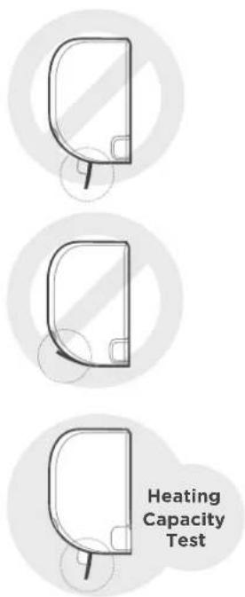 MIDEA MFAG26VA-W - NOTE ON LOUVER ANGLES - 1