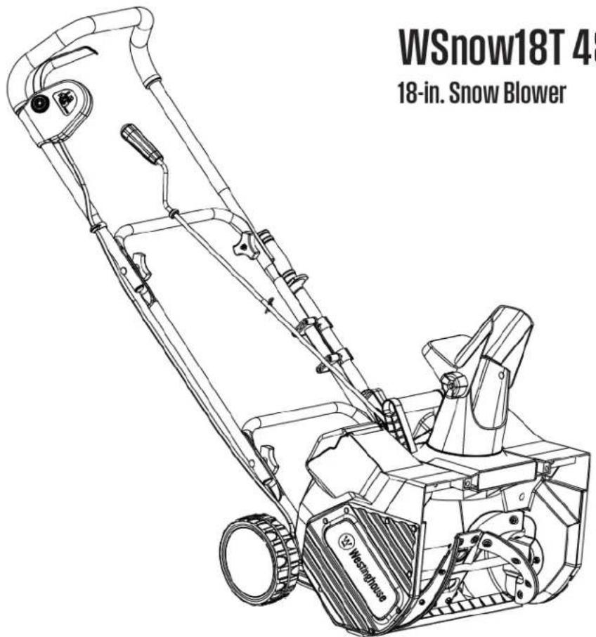 WESTINGHOUSE WSnow18T - User Manual - 1