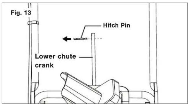 WESTINGHOUSE WSnow18T - Chute Crank Assembly - 4