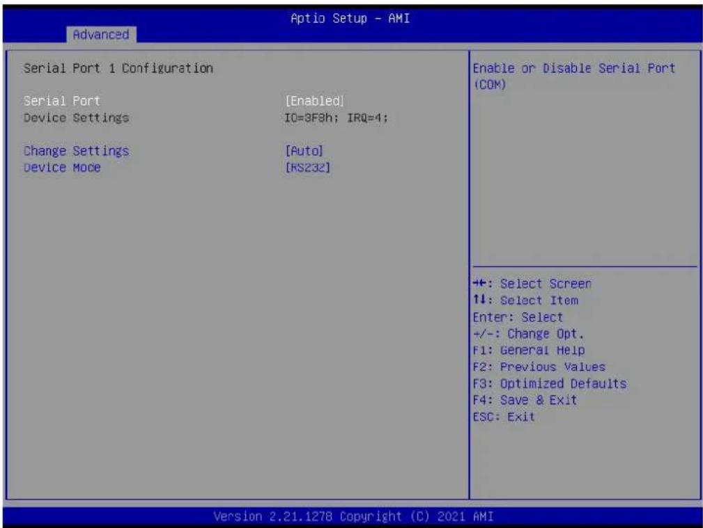 Advantech AIMB-277 - NCT6796D Super IO Configuration - 2