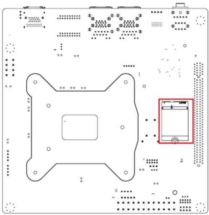 Advantech AIMB-277 - NGFF M.2 E-Key Connector for 2230 Module (M2E1) - 1