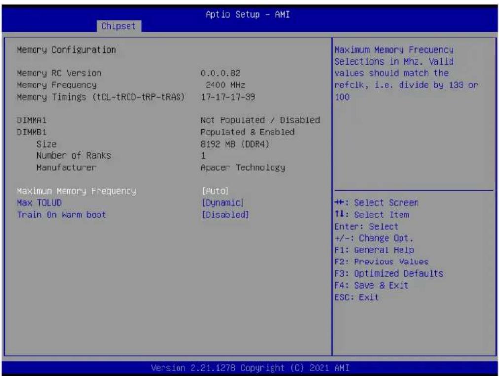 Advantech AIMB-277 - Memory Configuration - 1