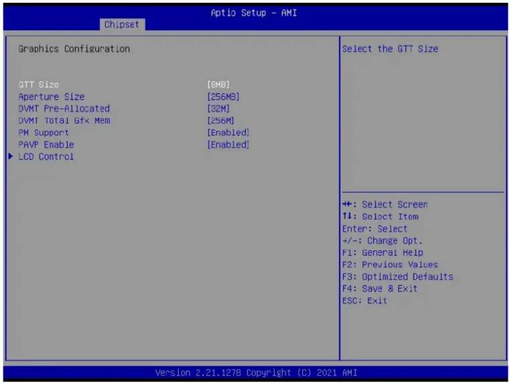Advantech AIMB-277 - Graphics Configuration - 1