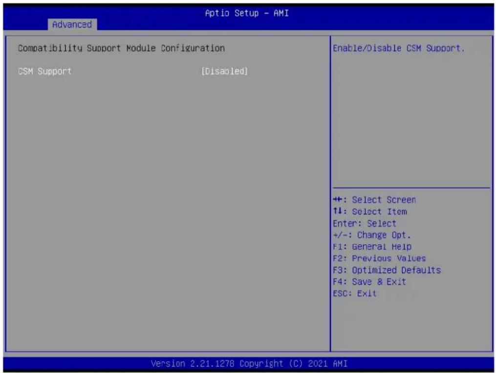 Advantech AIMB-277 - CSM Configuration - 1