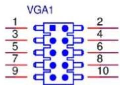 Advantech AIMB-277 - VGA connector (VGA1) - 2