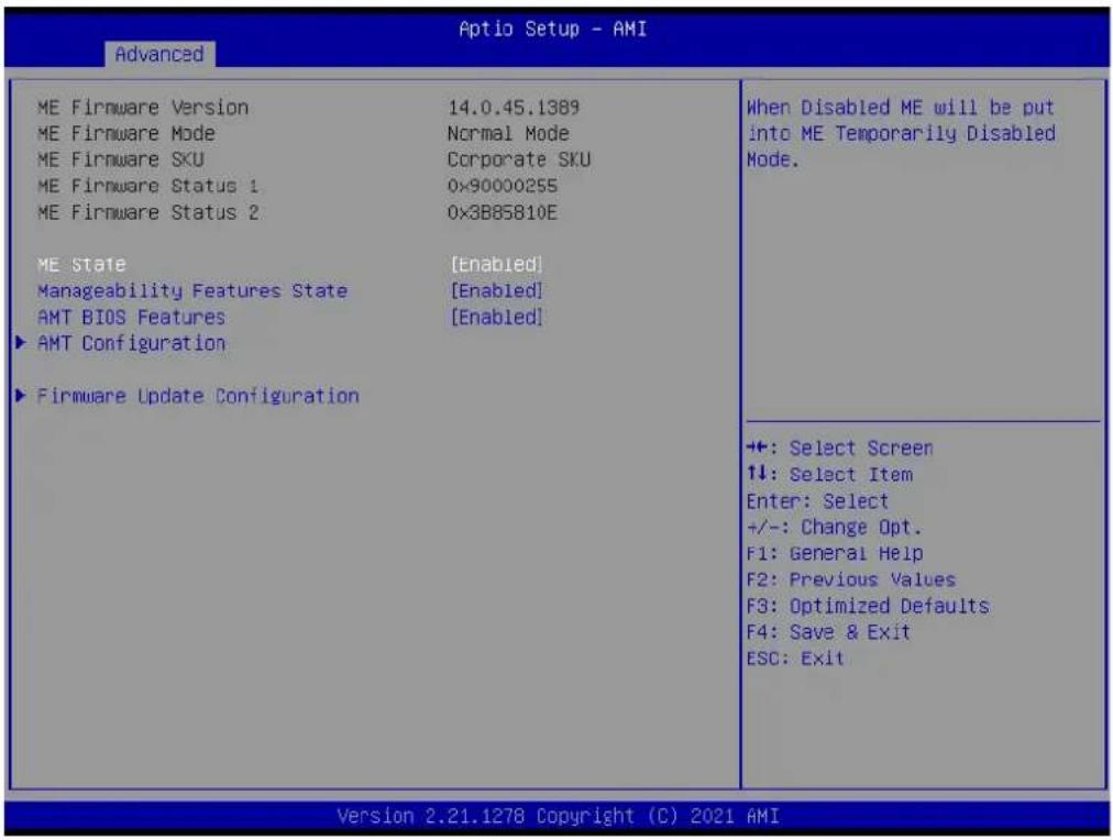 Advantech AIMB-277 - PCH-FW Configuration - 1