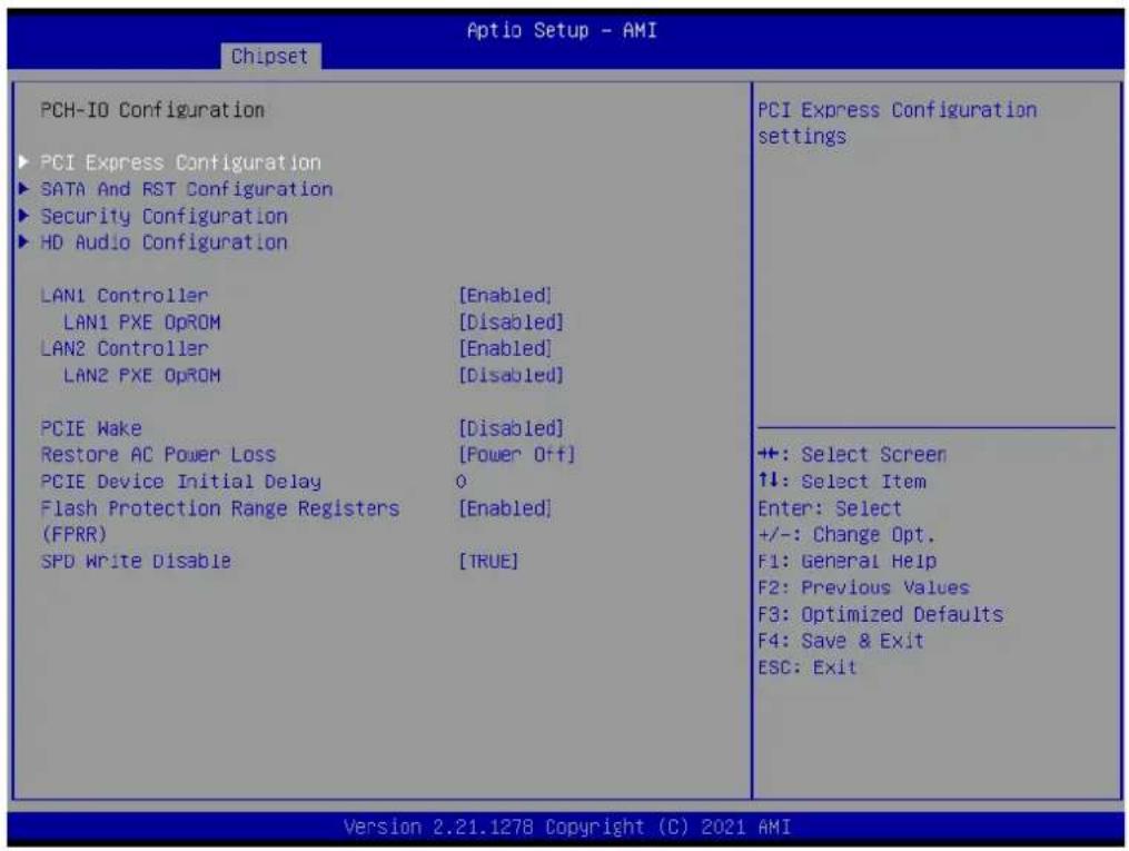 Advantech AIMB-277 - PCH-I/O Configuration - 1