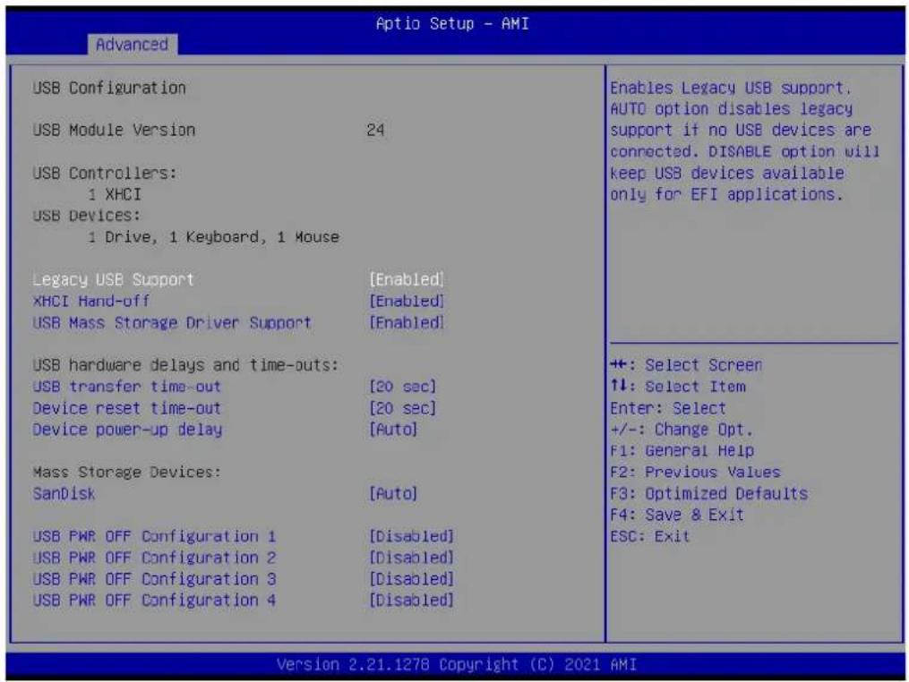 Advantech AIMB-277 - USB Configuration - 1