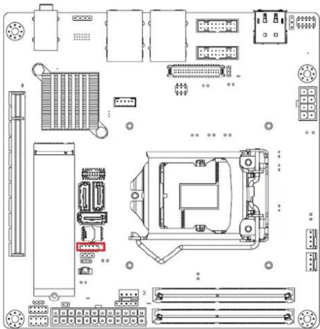 Advantech AIMB-277 - eSPI Interface Connector (ESPI1) - 1