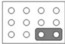 Advantech AIMB-229 - PWRBTN#/ RESET#/HDD LED/Serial Bus from HW Monitor IC/Internal Buzzer/External Speaker Header (JFP1) - 1