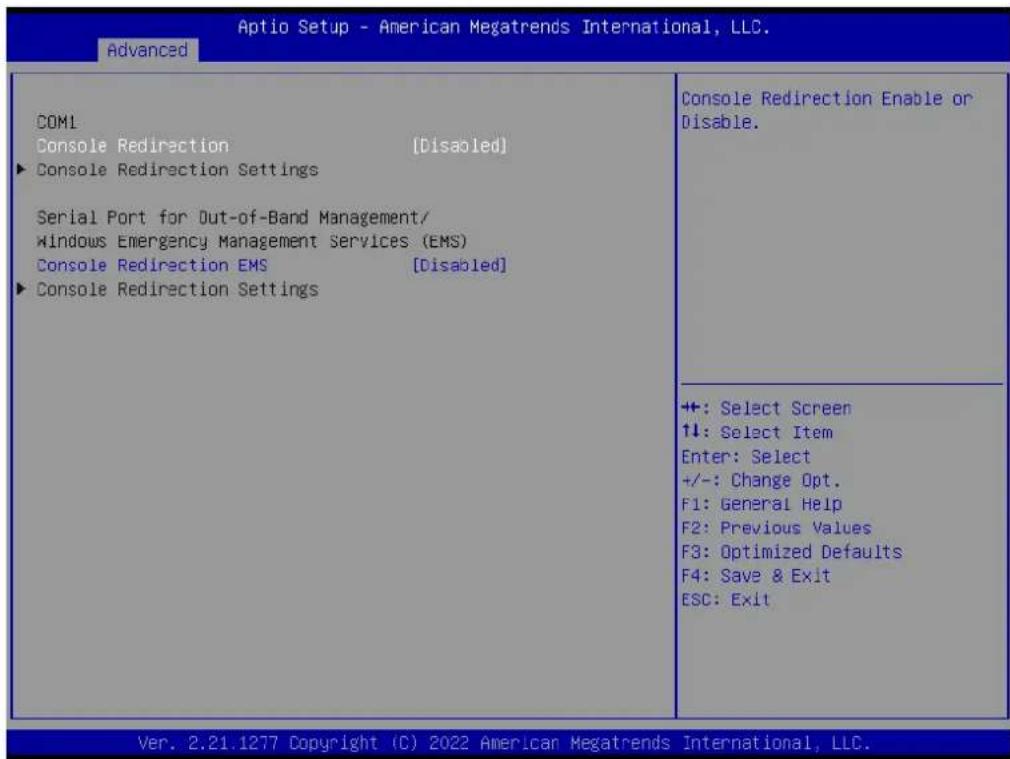 Advantech AIMB-229 - Serial Port Console Redirection - 2