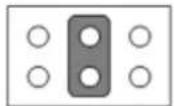 Advantech AIMB-229 - COM1\_RI# Pin RI#/5V/12V Selection (JSETCOM1\_V1) - 2