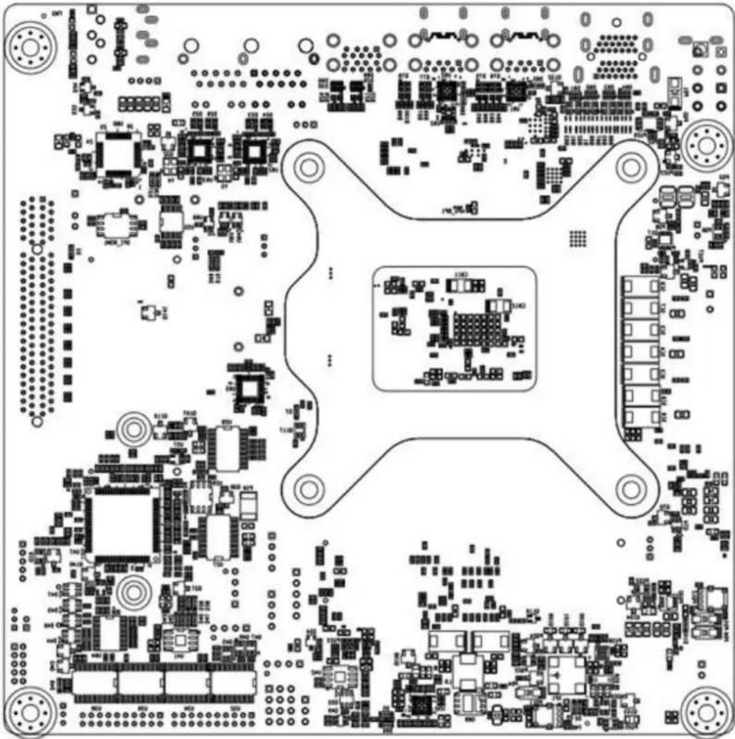 Advantech AIMB-229 - Jumper and Connector Locations - 2
