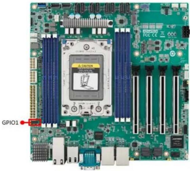 Advantech AIMB-592 - General purpose I/O Connector (GPIO1) - 1