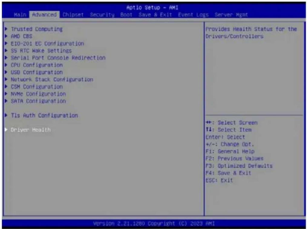 Advantech AIMB-592 - Provides Health Status for the Drivers/Controllers - 1