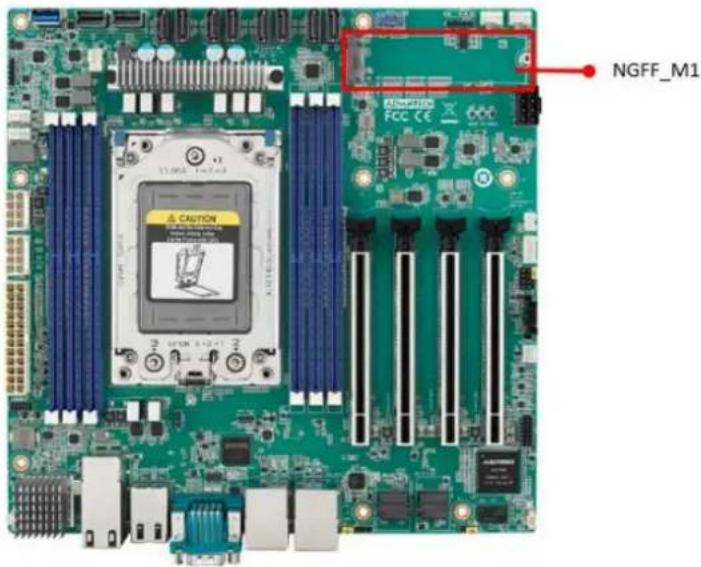 Advantech AIMB-592 - NGFF M.2 M-Key (NGFF\_M1) - 1