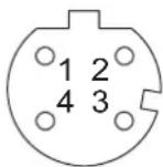 Advantech EKI-9512G - M12 D-Coded Connector Pin Assignment - 1