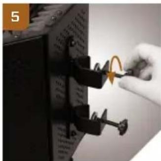 Auray RF-5P-BK - Mounting the RF-5P-B on a Microphone Stand Shaft - 3