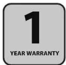 1 YEAR WARRANTY