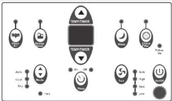 Keystone KYST182HA - ELECTRONIC CONTROL OPERATING INSTRUCTIONS - 1