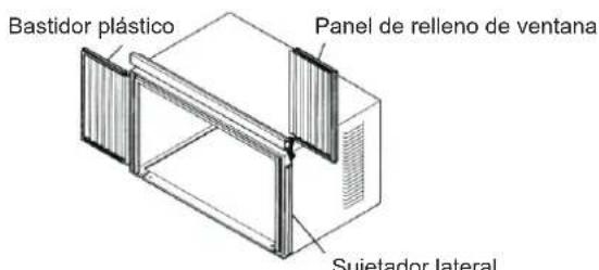 Keystone KYST242HA - Montar paneles de relleno de ventana - 1