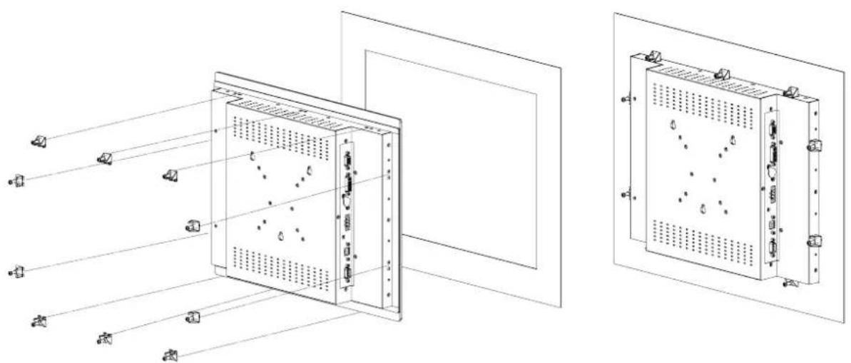 Advantech FPM-8151H-R3BE - Panel Mounting - 1
