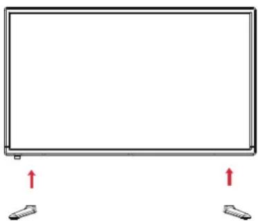 Cello ZSTR0242 - Fixing the TV stand feet - 1
