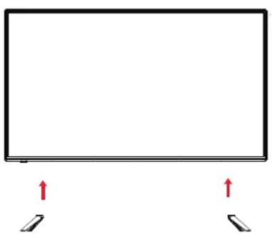 Cello ZK4STR0234 - Fixing the TV stand feet - 1