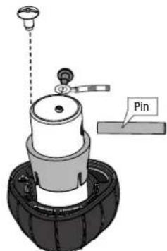 HUNTER Margo - If you need a different downrod length follow these steps: - 2