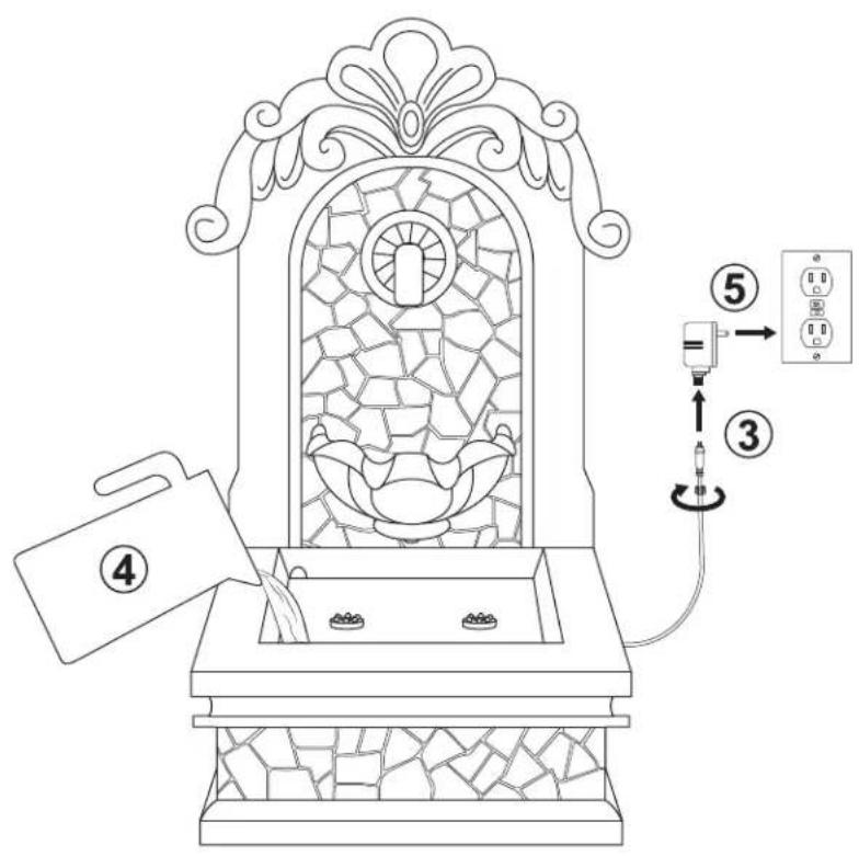 Sunnydaze Decor WNC-861 - ASSEMBLY - 2