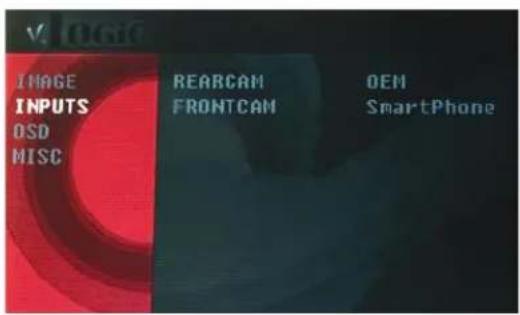 VLOGIC IMAGE INPUTS OSD MISC REARCAM FRONTCAM OEM SmartPhone