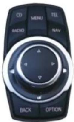 CD MENU TEL RADIO NAV BACK OPTION