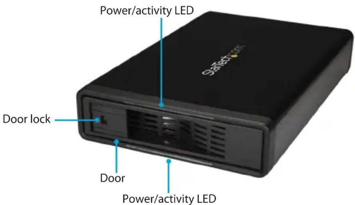 StarTech.com S351BMU33ETG - Front view - 1