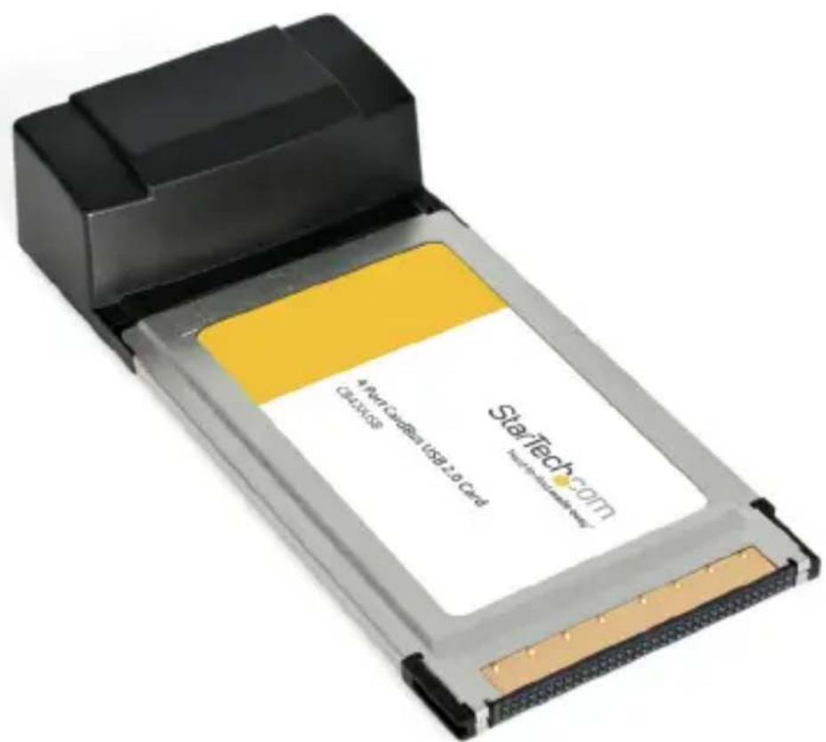 StarTech.com CB420USB - Port CardBus USB 2.0 Card - 1