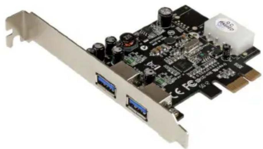 StarTech.com PEXUSB3S25 - Port PCI Express SuperSpeed USB 3.0 Card with UASP - LP4 Power - 1