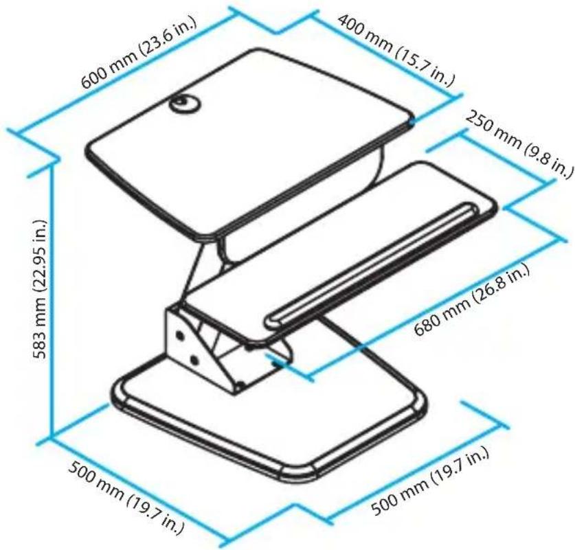 StarTech.com BNDSTSPIVOT - Product diagram - 3