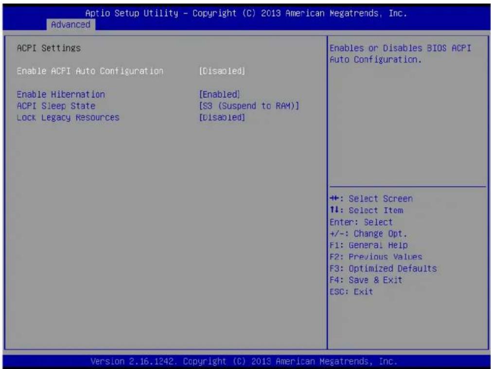 Advantech ARK-2230L-U0A2E - ACPI Settings - 1