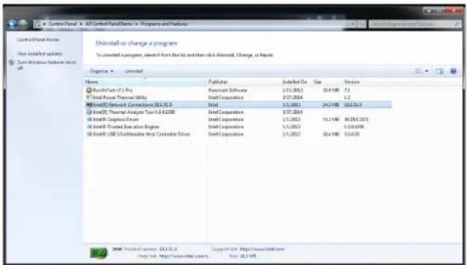 Uninstall or change a program To install a program, select if from the list and then click Microsoft, Change, or Update Organize Uninstall Name Publisher Installed Co Sat Veans Bench/Start of 1 Pro Renmark Software 1/11/2012 38.4 MB 7.1 Total Power Thermal Utility Total Corporation 5/7/2014 1.2 Bench/OS Network Connections: 88.3.10 Total 5/1/2012 24.3 MB 38.3.10 Bench/OS Thermal Analysis Tool: 6.4.1200 Total Corporation 5/7/2014 Bench/OS Computer Drive Total Corporation 1/1/2012 16.1 MB 86.35E-2013 Bench/OS Trained Even Active Engine Total Corporation 5/1/2012 1.0.69MB Bench/OS U-65 Online Real Container Drive Total Corporation 1/1/2012 38.4 MB 10.6.30 BMW Product version: 88.3.10.Supports: https://www.cind.com http://www.cind.com.cn.Scn: 26.1.MR