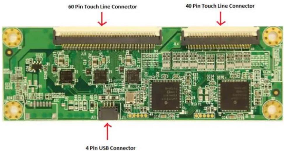 Advantech IDK-1115P-50XGA1E - Connector Location - 1