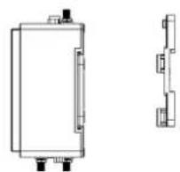 Advantech EI-52-U0A1 - EI-52 DIN-Rail and VESA Mount (Optional AMK-A0040) - 3