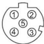 Advantech EKI-9508G-H-AE - M12 D-Coded Connector Pin Assignment - 1